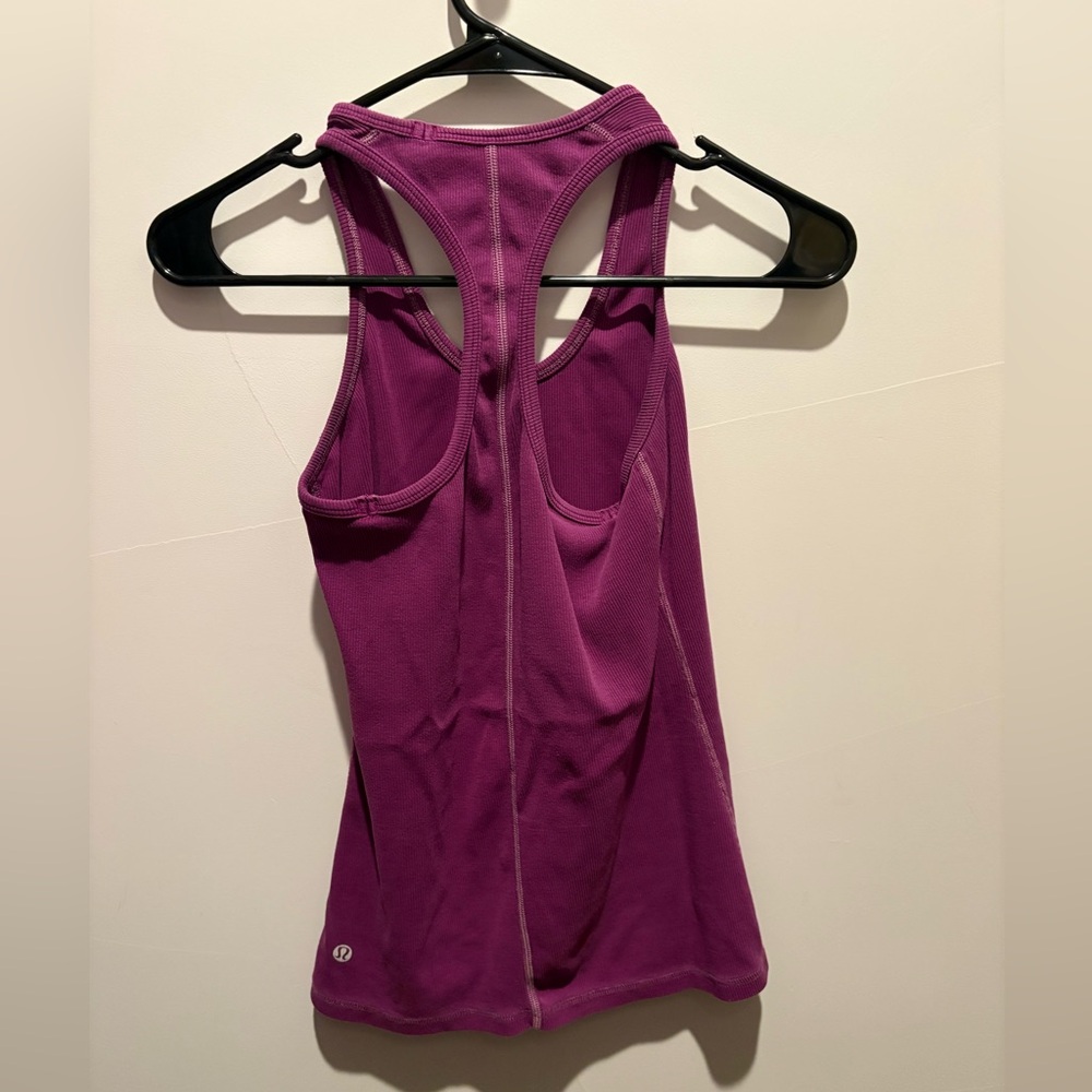 Lululemon Ribbed Racerback Tank - Picture 4 of 6